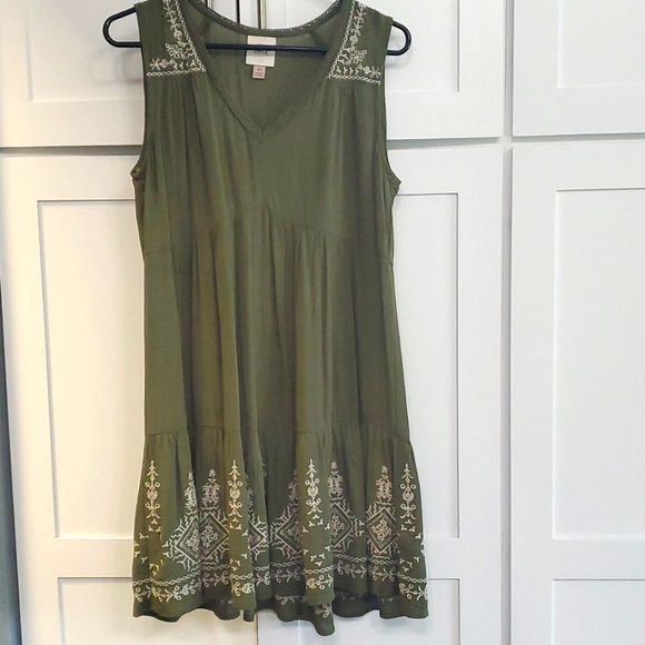 Knox Rose Dresses & Skirts - Knox Rose Olive Green dress XS